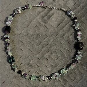 Multicolor Gemstone Necklace- new